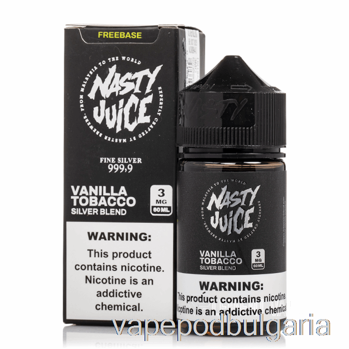 Vape Течности Silver Blend - гаден сок - 60ml 3mg